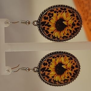 Sunflower earings
